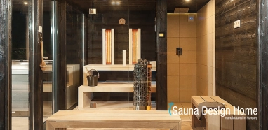 Sauna house and relax room