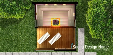 Finnish sauna, infrared sauna in one