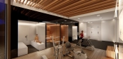 Clean and Bright Home Sauna