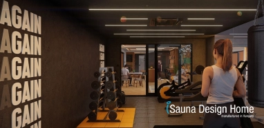 outdoor luxus sauna house