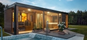 Garden sauna house