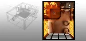 Wellness sauna house with Himalayan salt therapy Wellness sauna house with Himalayan salt therapy