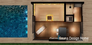 Wellness premium sauna house