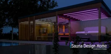 Custom outdoor sauna construction Custom outdoor sauna construction