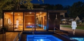 Construction of a unique, wellness sauna house