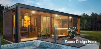 Garden sauna house