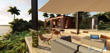 Panorama sauna house
