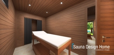 Premium sauna house building