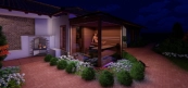 Garden sauna plan