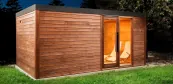 Sauna house with combined sauna Sauna house with combined sauna