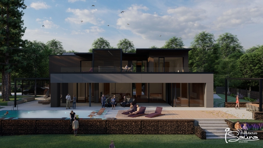  Unique solid wood wall paneling, wooden facade paneling, special wood shading systems