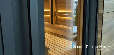 Glass-Fronted Finnish Sauna Glass-Fronted Finnish Sauna