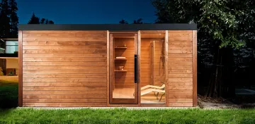 Comfort sauna house