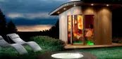 Finnish sauna and infrared sauna in one
