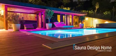 Outdoor Sauna with Pool Outdoor Sauna with Pool
