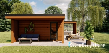  Outdoor sauna production