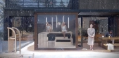 Luxury sauna construction