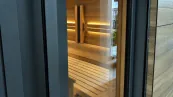 Glass-Fronted Finnish Sauna Glass-Fronted Finnish Sauna
