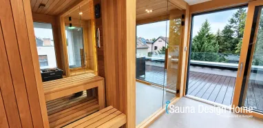 Panoramic Sauna with Terrace Panoramic Sauna with Terrace