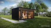 Modern sauna house
