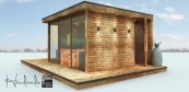 Luxury combined sauna house