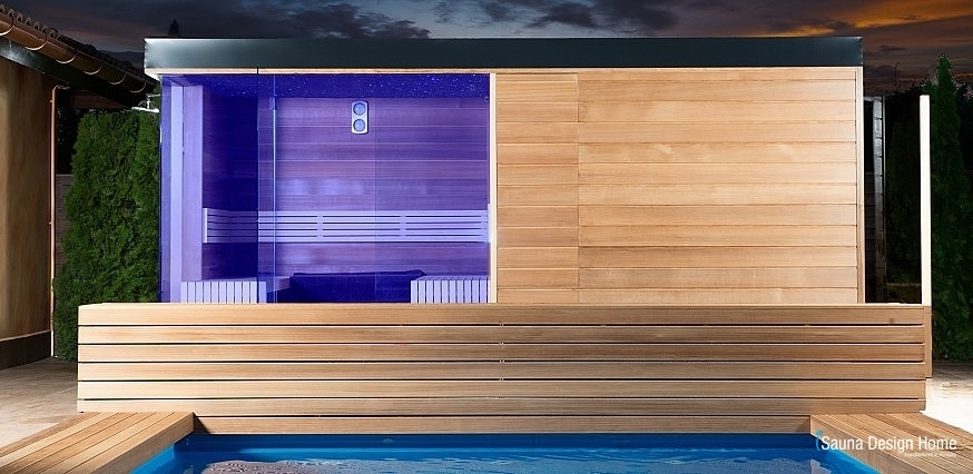 Modern Finnish sauna house