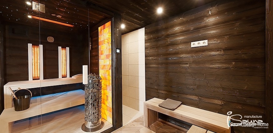 Sauna house and relax room