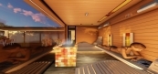 Sauna in terrace