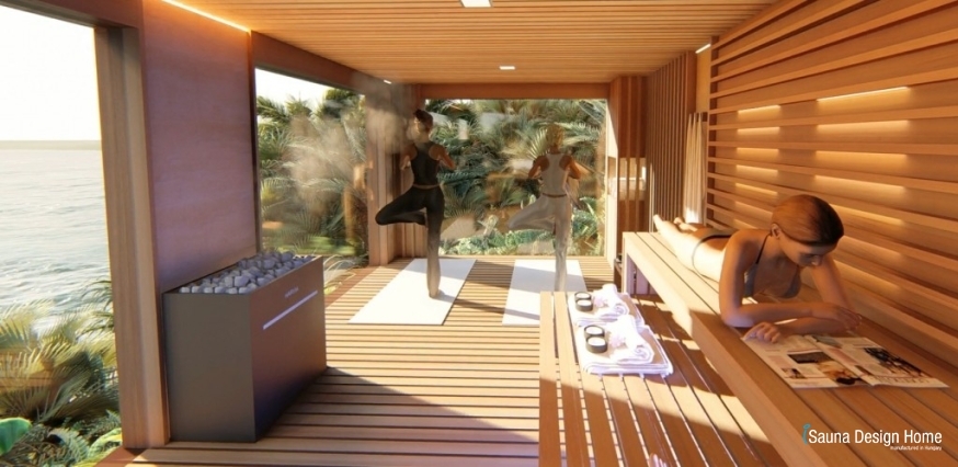Yoga sauna